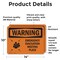 Signmission Emergency Evacuation Meeting Place With Symbol, 14 in W x Rectangle, Vinyl Decal OS-2PACK-WS-D-1014-L-12109 - alternate 2